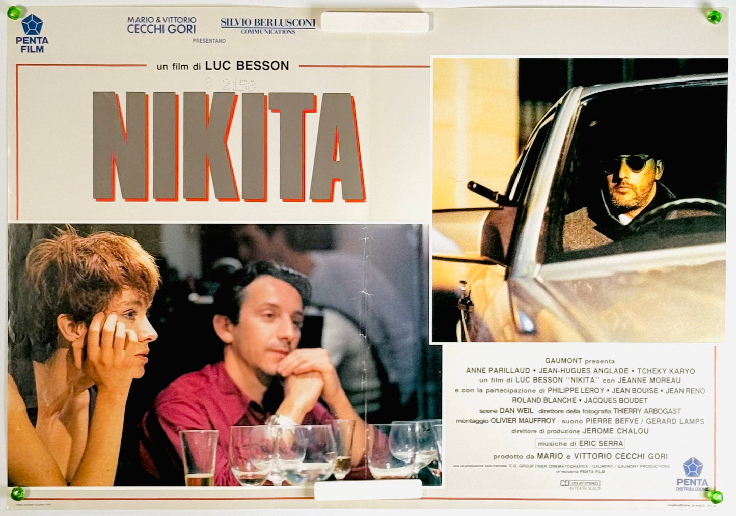 『ニキータ』 映画 ポスター イタリア オリジナル [3755]