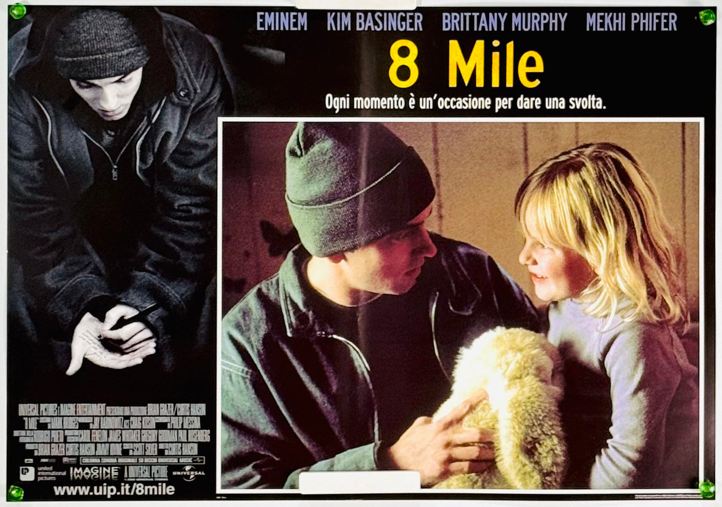 『8 Mile』 映画 ポスター イタリア オリジナル [3768]