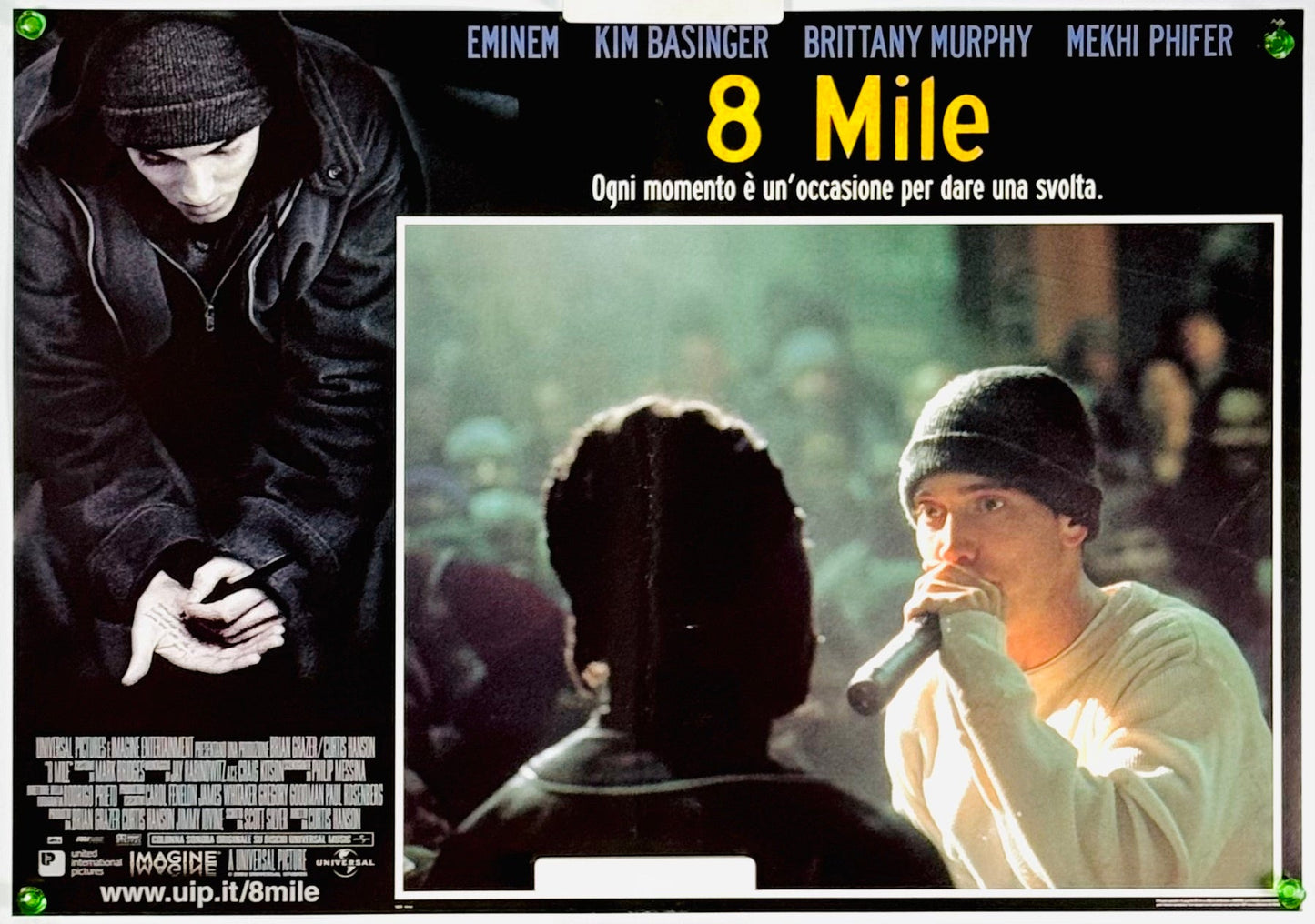 『8 Mile』 映画 ポスター イタリア オリジナル [3769]