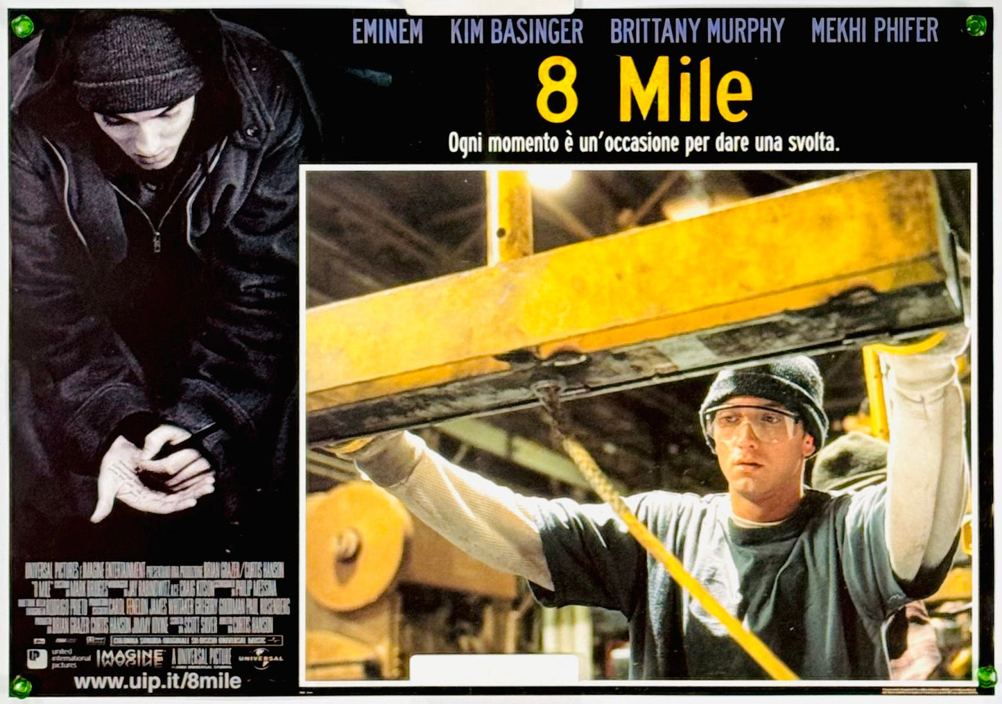 『8 Mile』 映画 ポスター イタリア オリジナル [3774]