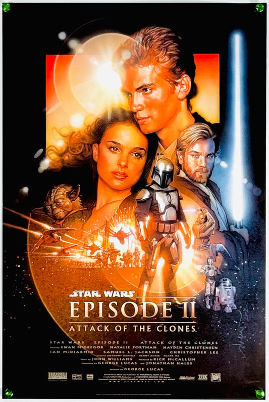 『スター・ウォーズ エピソード2/クローンの攻撃』 映画 ポスター ベルギー オリジナル [3811]