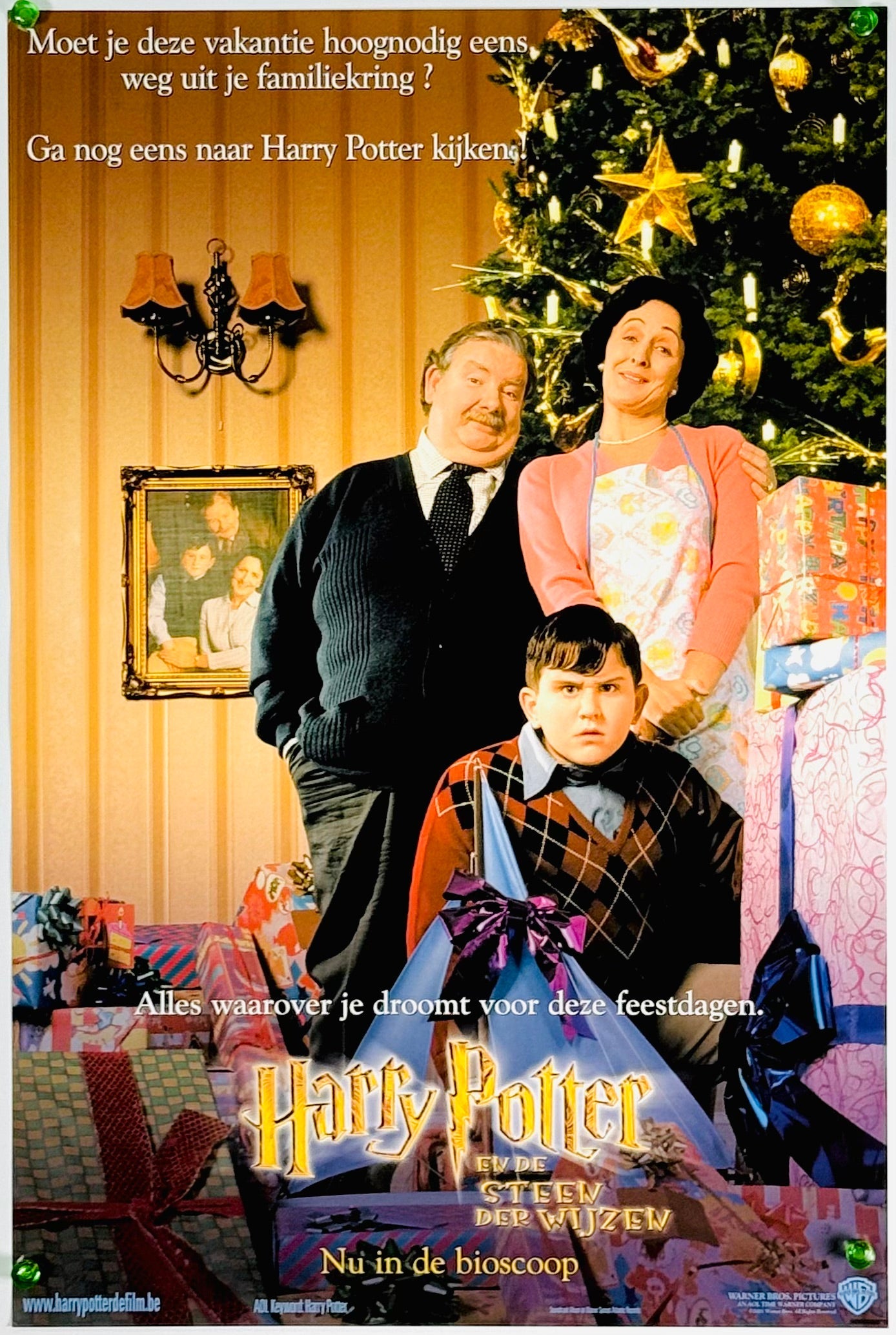 『ハリー・ポッターと賢者の石』 映画 ポスター ベルギー オリジナル [3813]