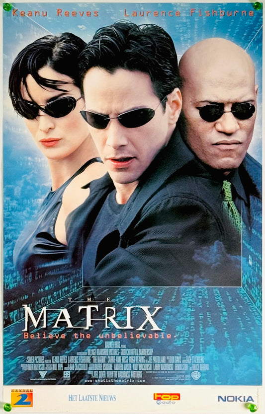 『マトリックス』 映画 ポスター ベルギー オリジナル [3816]