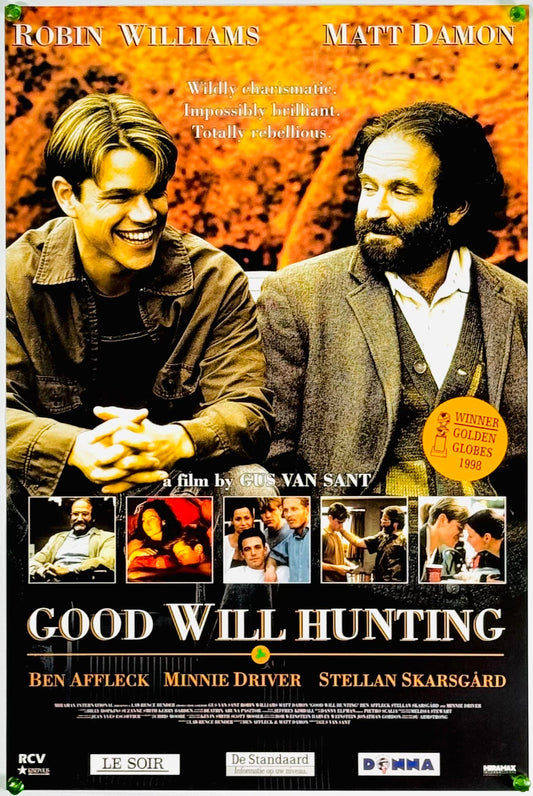 『グッド・ウィル・ハンティング 旅立ち』 映画 ポスター ベルギー オリジナル [3837]