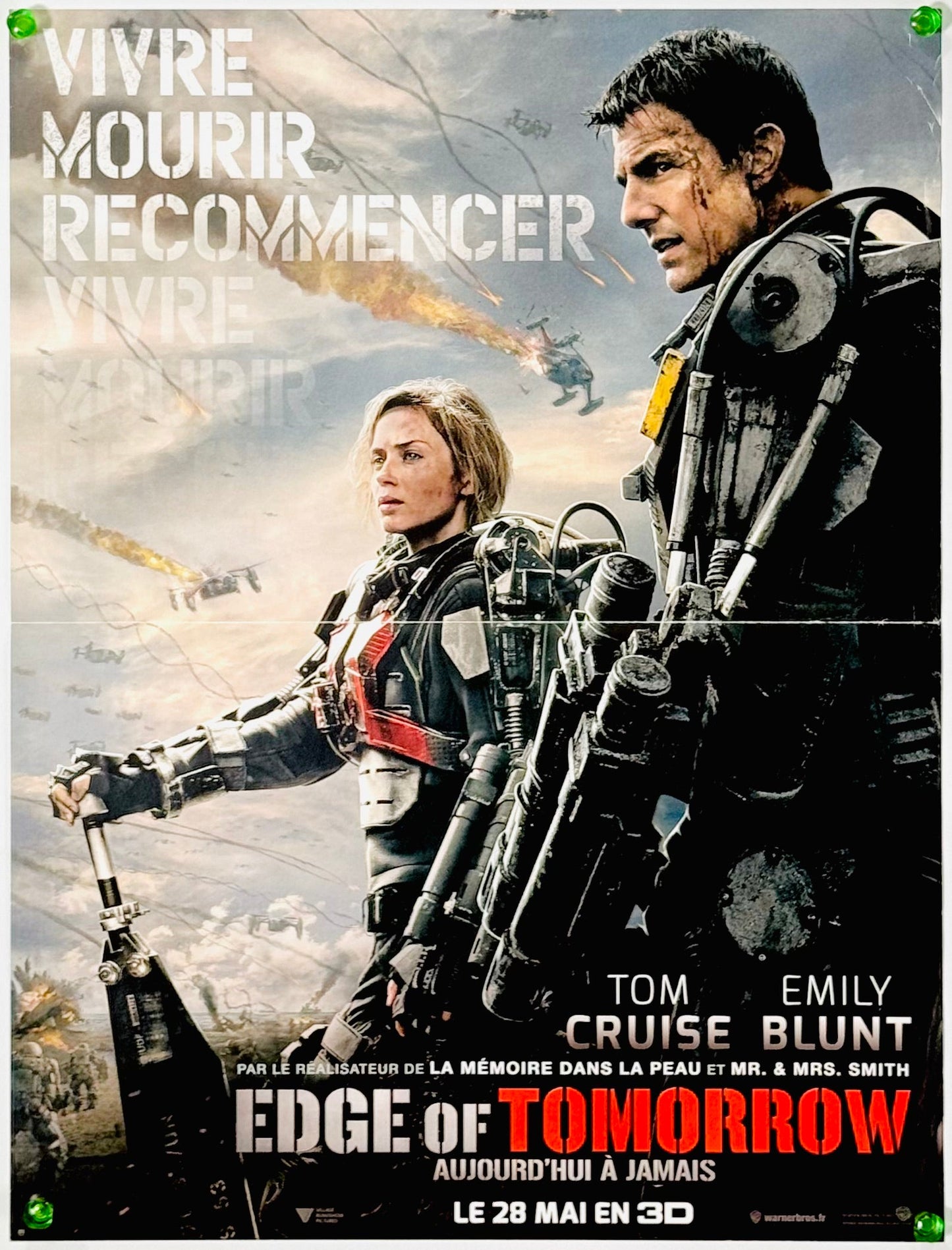 『オール・ユー・ニード・イズ・キル』 映画 ポスター フランス オリジナル [3866]