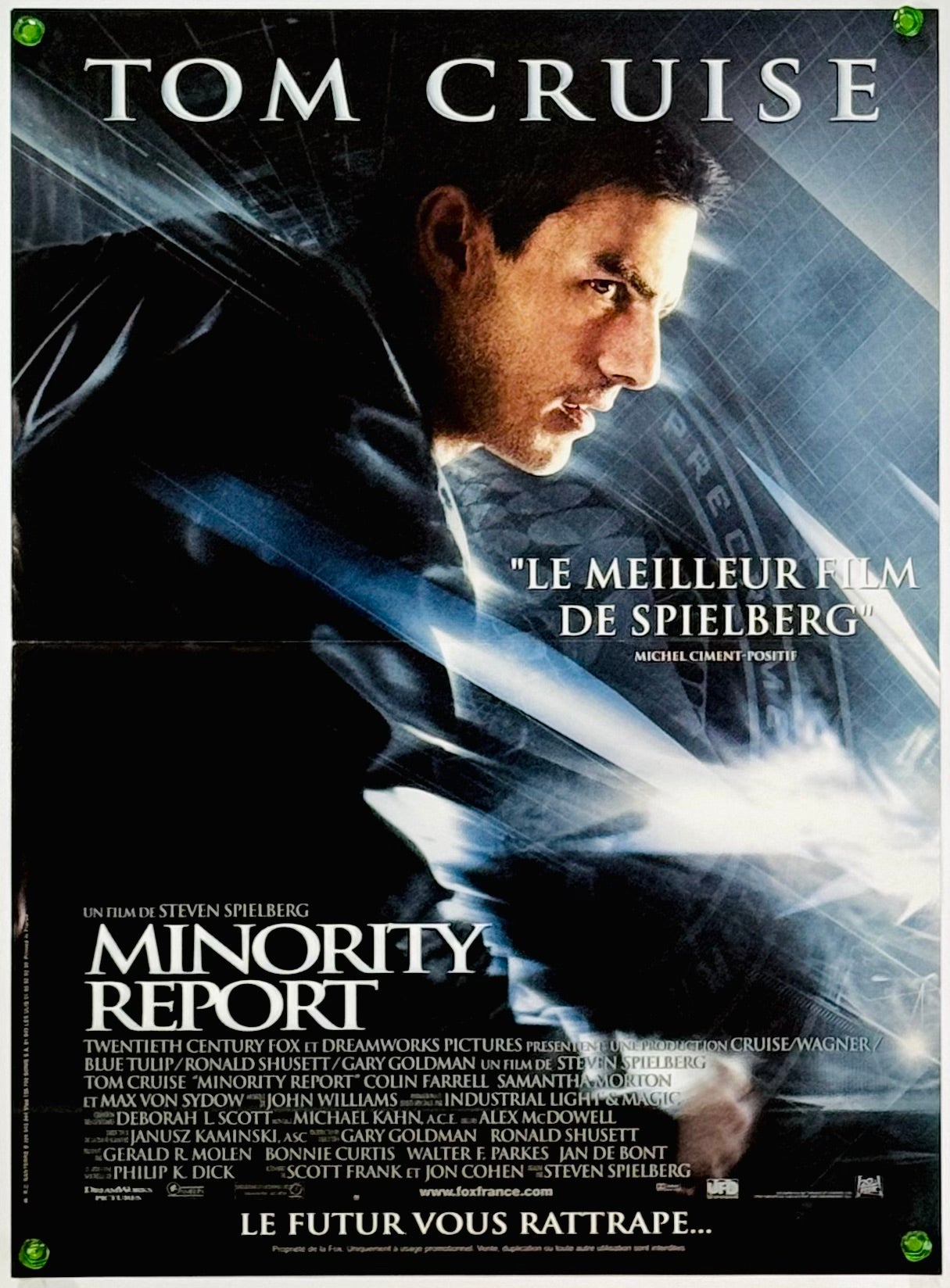 『マイノリティ・リポート』 映画 ポスター フランス オリジナル [3867]