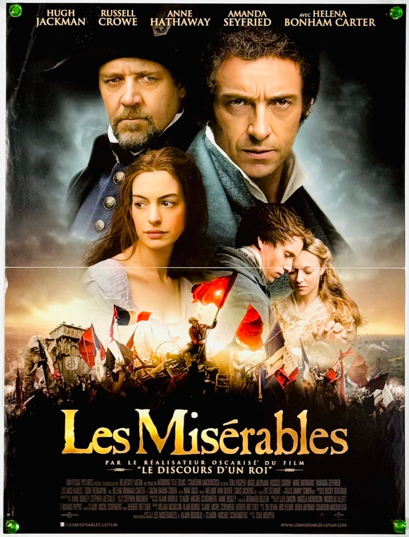 『レ・ミゼラブル』 映画 ポスター フランス オリジナル [3868]