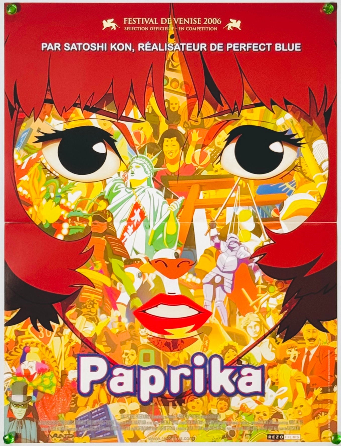 『パプリカ』 映画 ポスター フランス オリジナル [3871]