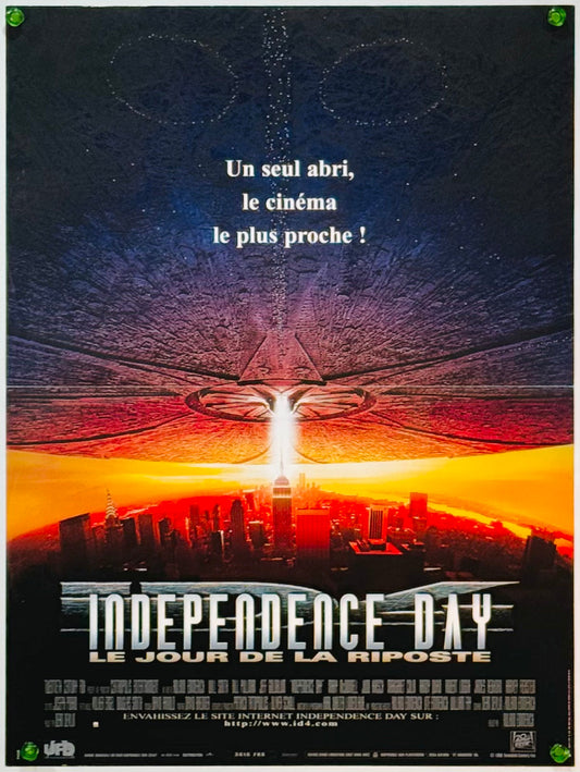『インデペンデンス・デイ』 映画 ポスター フランス オリジナル [3876]