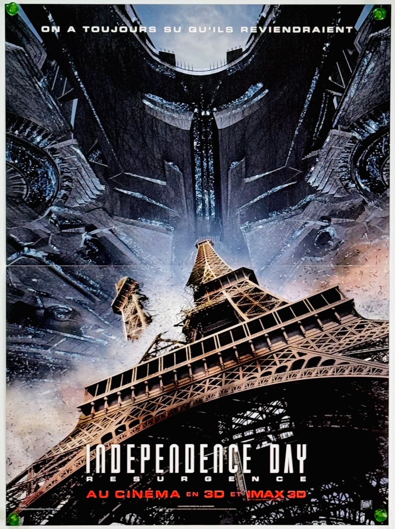 『インデペンデンス・デイ リサージェンス』 映画 ポスター フランス オリジナル [3877]