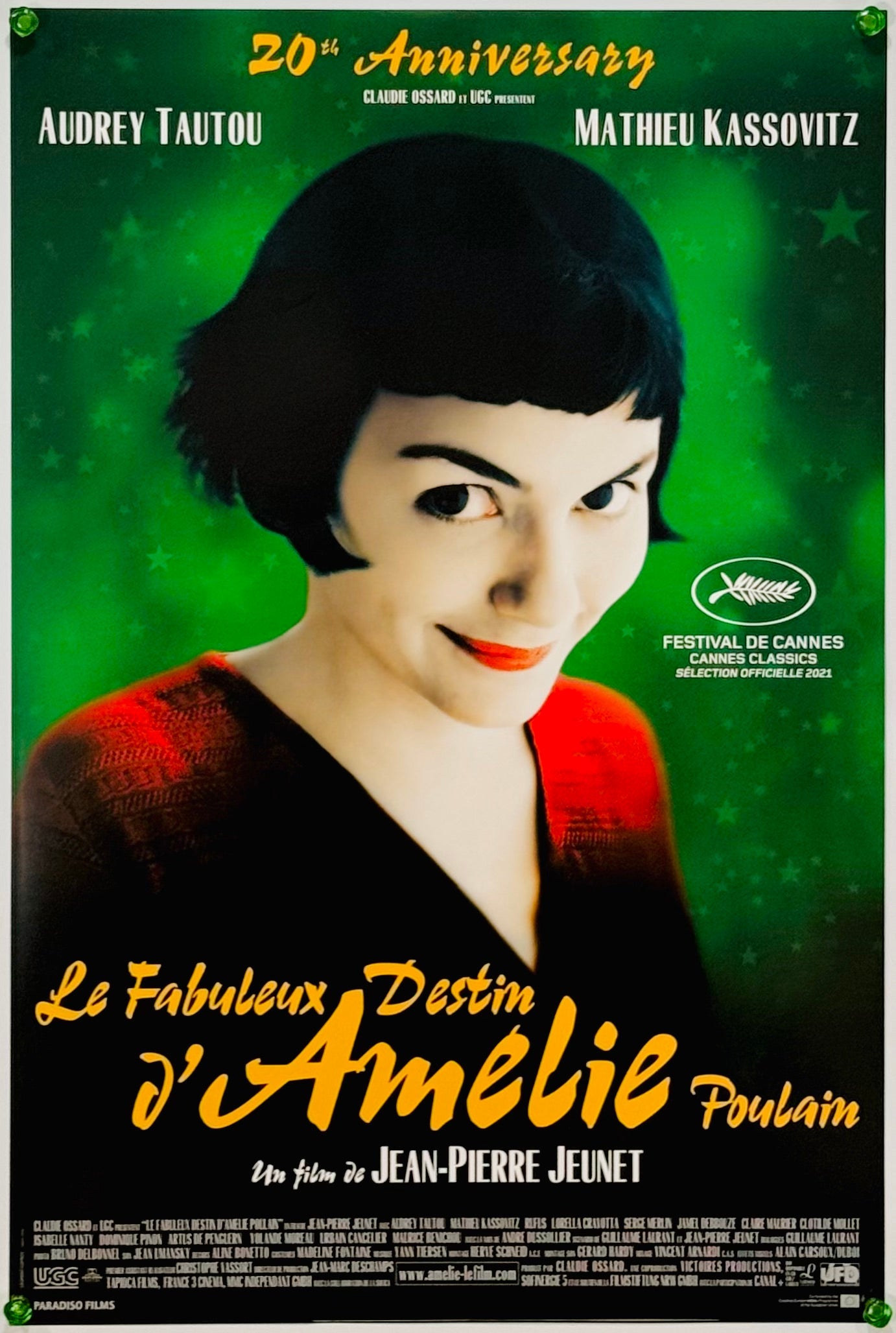 『アメリ』 映画 ポスター フランス オリジナル [3893]