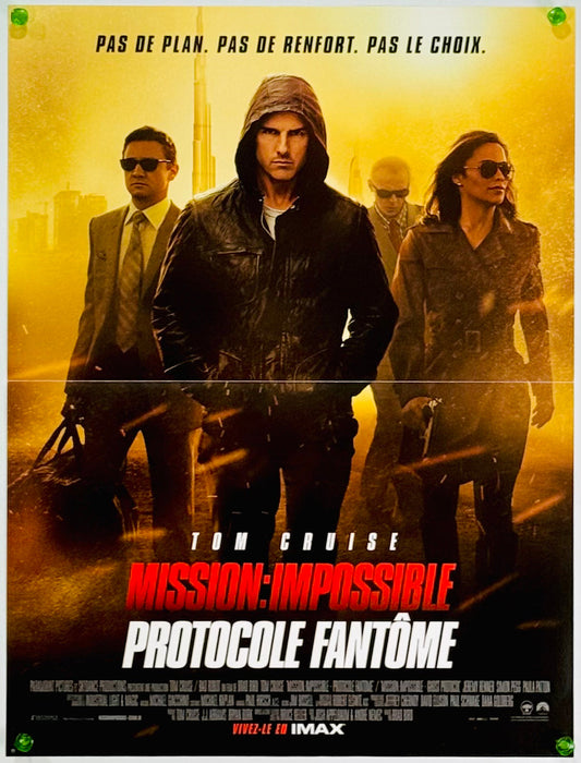 『ミッション・インポッシブル ゴースト・プロトコル』 映画 ポスター フランス オリジナル [3902]