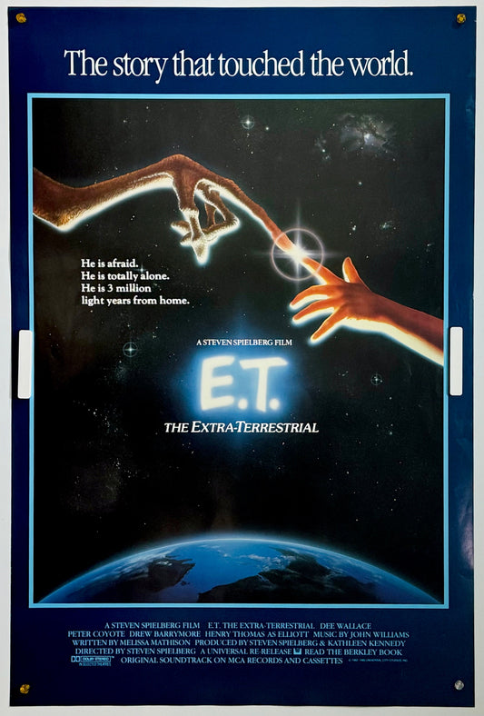 『E.T.』 映画 ポスター アメリカ オリジナル [3908]