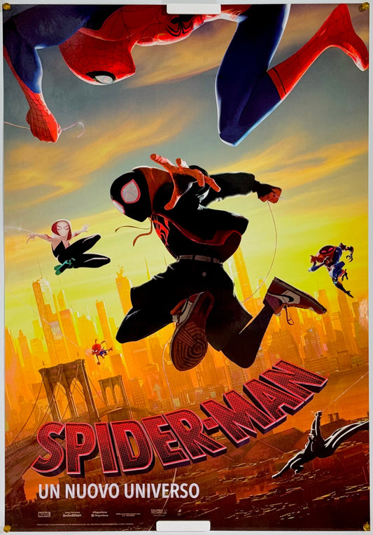 『スパイダーマン スパイダーバース』 映画 ポスター イタリア オリジナル [3914]