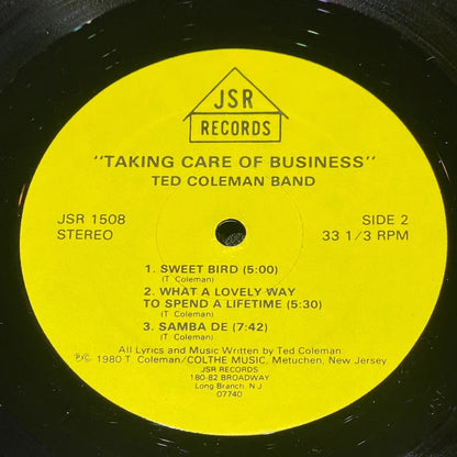『Ted Coleman Band / Taking Care of Business 』 【レコード】 [3923]