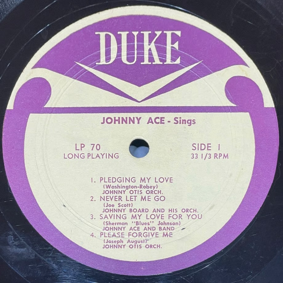 『JOHNNY ACE / mono dg Memorial Album』 【レコード】 [3925]
