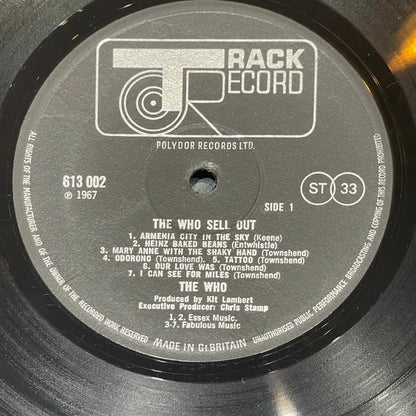『THE WHO / The Who Sell Out』 【レコード】 [3926]