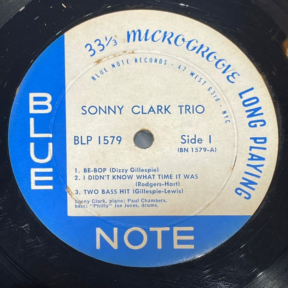 『SONNY CLARK / Sonny Clark Trio』 【レコード】 [3932]