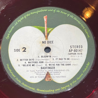 『Badfinger / No Dice 嵐の恋』 【レコード】 [3935]