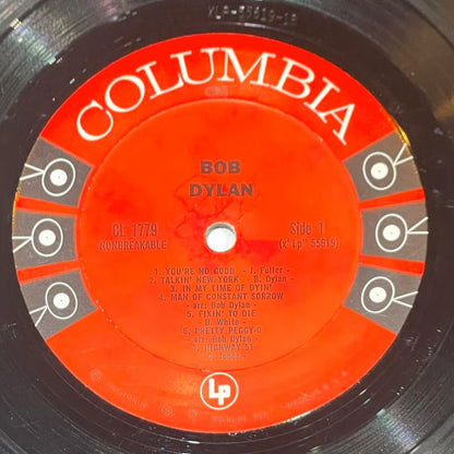 『BOB DYLAN / BOB DYLAN』 【レコード】 [3938]