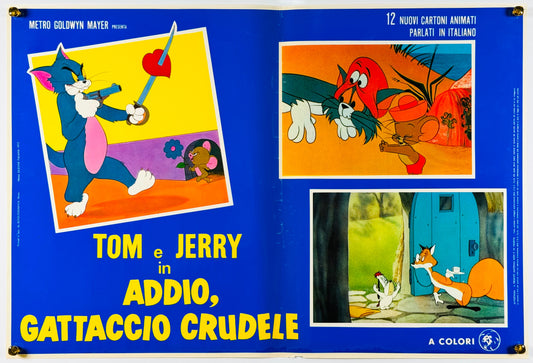 『トムとジェリー Addio gattaccio crudele』 映画 ポスター イタリア オリジナル [393]