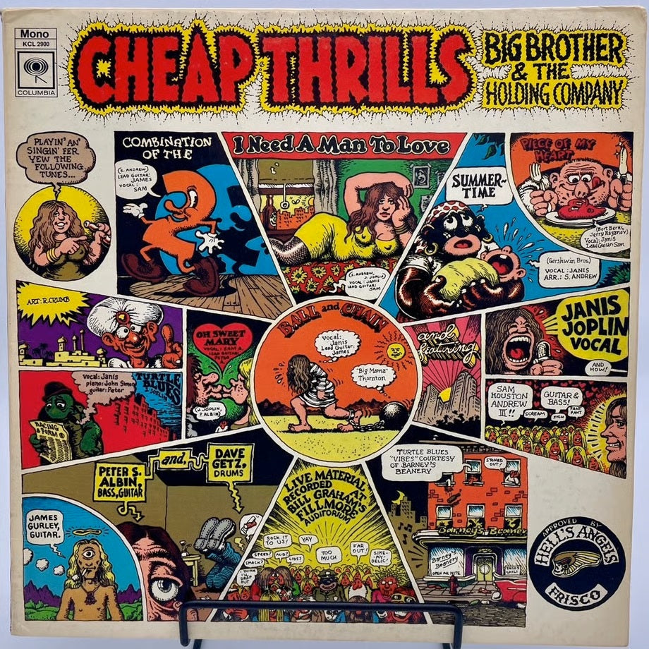 『BIG BROTHER & THE HOLDING CO. & JANIS JOPLIN / Cheap Thrills』 【レコード】 [3941]