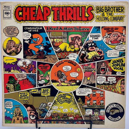 『BIG BROTHER & THE HOLDING CO. & JANIS JOPLIN / Cheap Thrills』 【レコード】 [3941]
