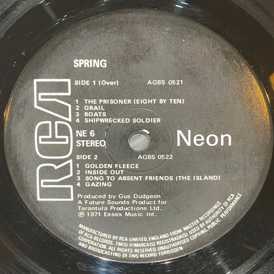 『Spring / SPRING』 【レコード】 [3945]