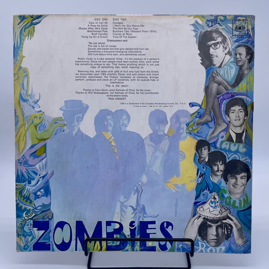 ODESSEY AND ORACLE / THE ZOMBIES』 レコード - 海外版映画ポスター