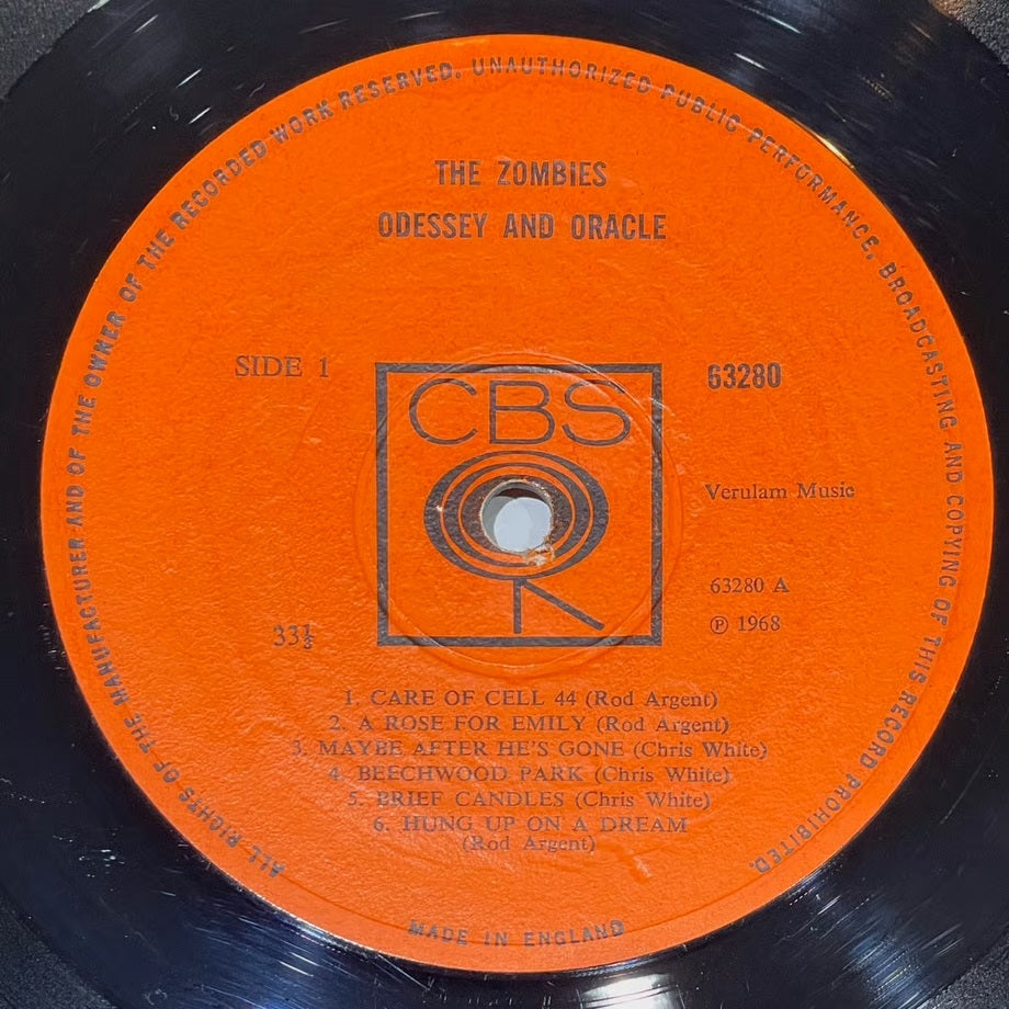 『ODESSEY AND ORACLE / THE ZOMBIES』 【レコード】 [3946]