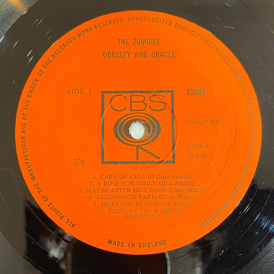 『ODESSEY AND ORACLE / THE ZOMBIES』 【レコード】 [3951]