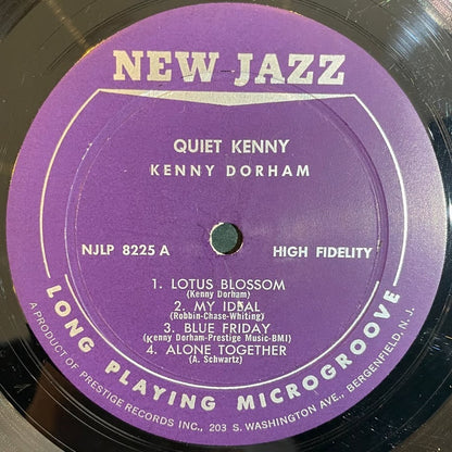 『QUIET KENNY / KENNY DORHAM(RVG付)』 【レコード】 [3952]