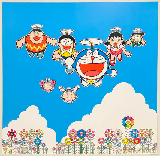 『あんなことこんなことできたらいいな』 現代アート 村上隆 [3959]