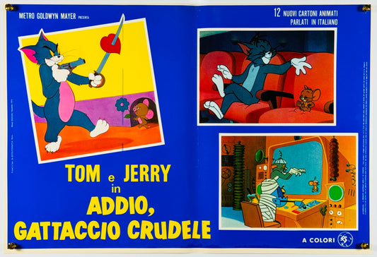『トムとジェリー Addio gattaccio crudele』 映画 ポスター イタリア オリジナル [395]