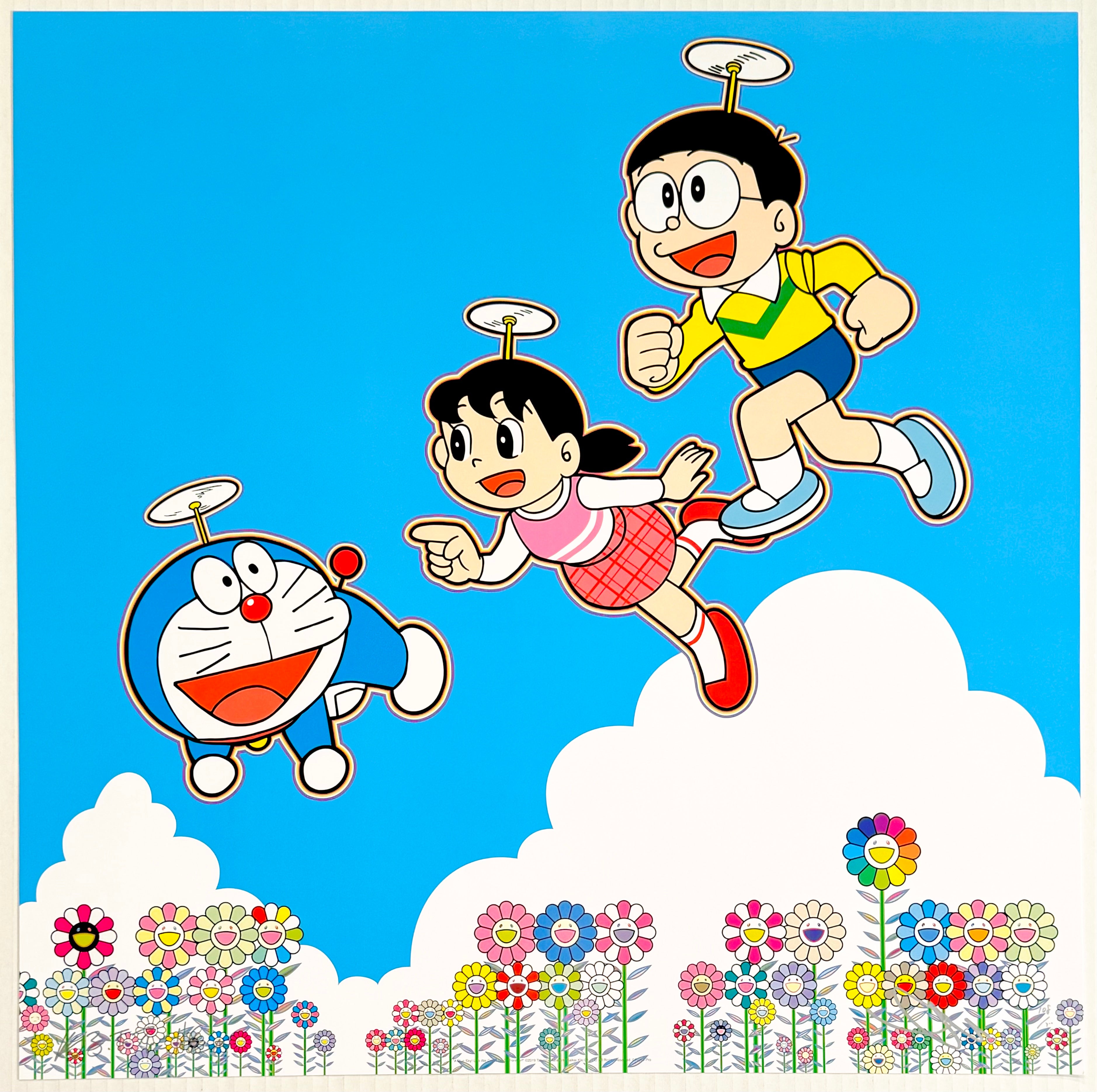 村上隆×ドラえもん「あんなこといいな できたらいいな」ポスター 村上隆 あんなこといいな 出来たらいいな | 絵画など美術品の