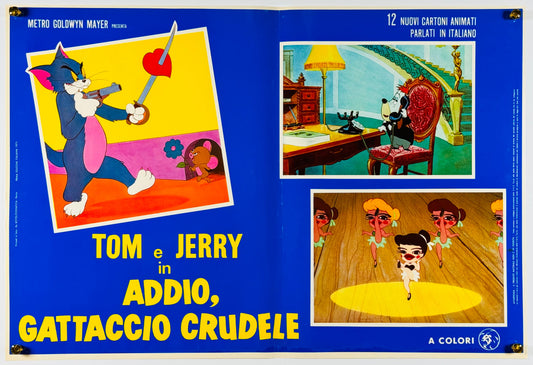 『トムとジェリー Addio gattaccio crudele』 映画 ポスター イタリア オリジナル [397]