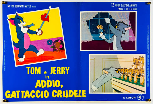 『トムとジェリー Addio gattaccio crudele』 映画 ポスター イタリア オリジナル [398]