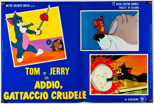 『トムとジェリー Addio gattaccio crudele』 映画 ポスター イタリア オリジナル [400]