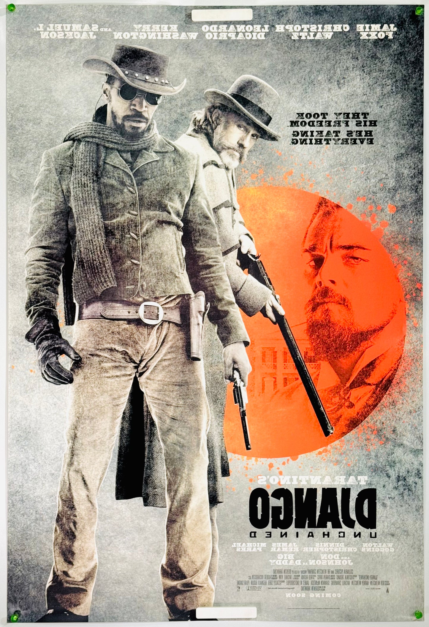 『ジャンゴ 繋がれざる者』 映画 ポスター アメリカ オリジナル [4026]