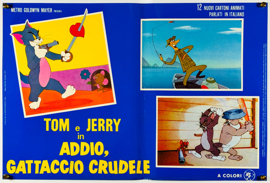 『トムとジェリー Addio gattaccio crudele』 映画 ポスター イタリア オリジナル [402]