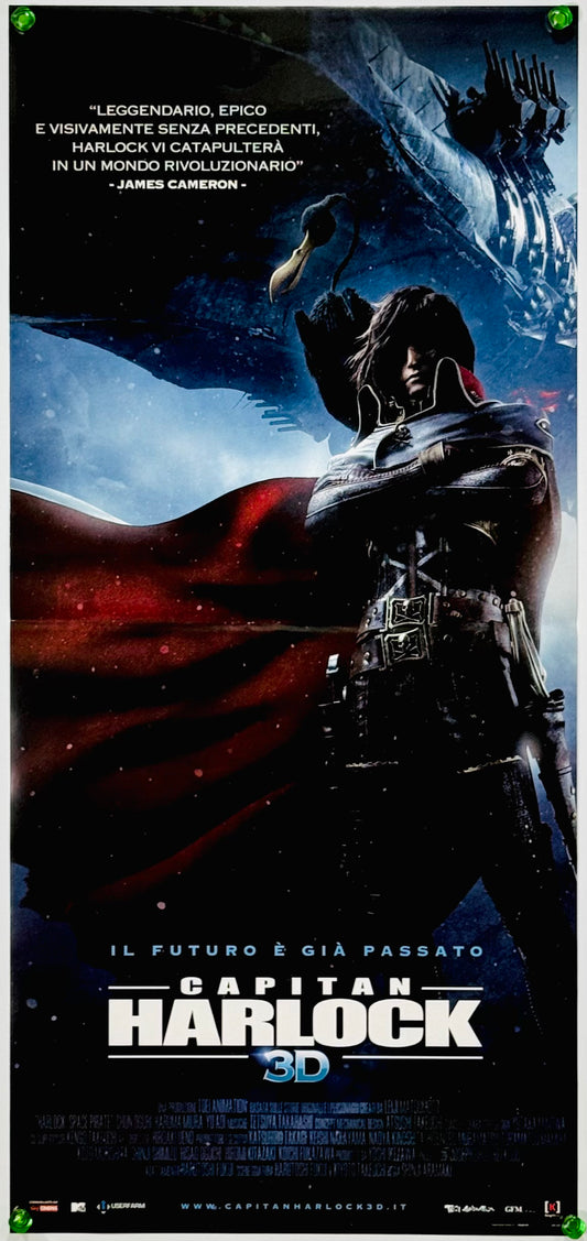 『キャプテンハーロック SPACE PIRATE CAPTAIN HARLOCK』 映画 ポスター イタリア オリジナル [4057]