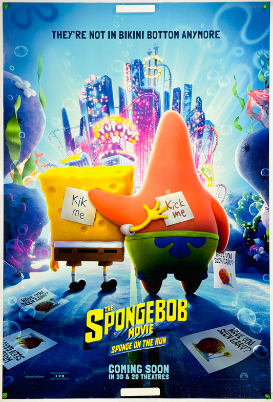 『スポンジ・ボブ スポンジ・オン・ザ・ラン』 映画 ポスター アメリカ オリジナル [4069]