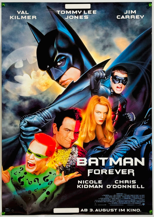 『バットマン フォーエヴァー』 映画 ポスター ドイツ オリジナル [4118]