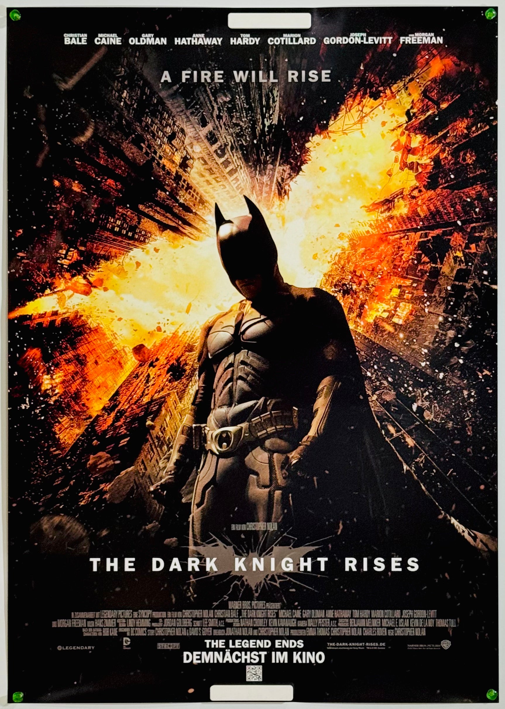 ダークナイト ライジング』 洋画 ドイツ - 海外版映画ポスター専門店