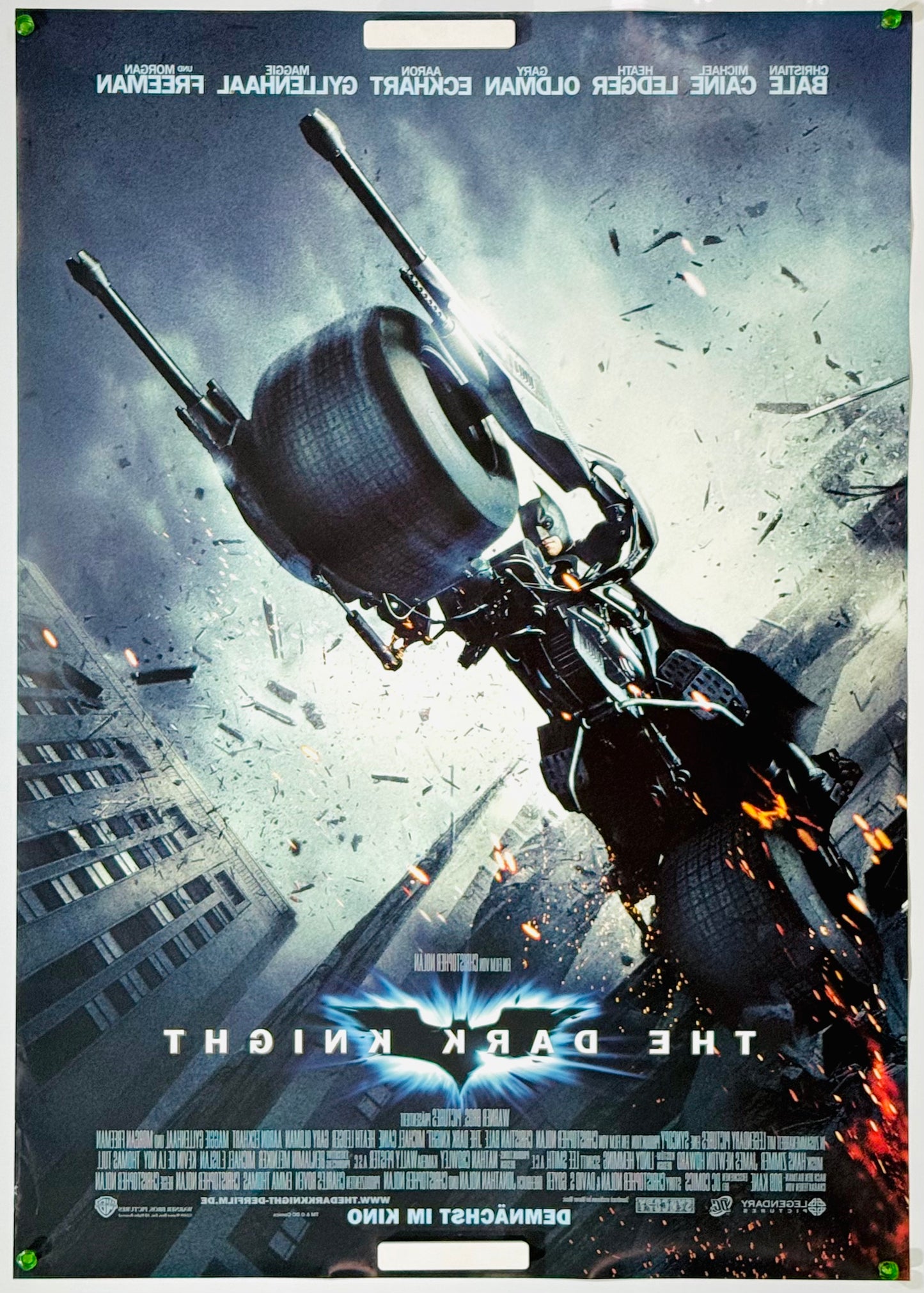 『ダークナイト』 映画 ポスター ドイツ オリジナル [4122]