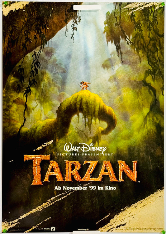 『ターザン』 映画 ポスター ドイツ オリジナル [4150]