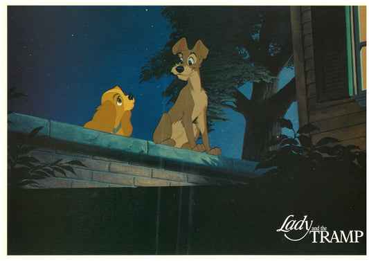 『わんわん物語』 映画 ロビーカード ギリシャ オリジナル [4187]