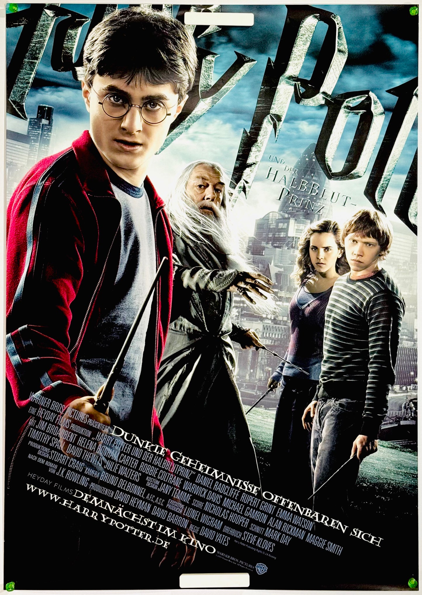 『ハリー・ポッターと謎のプリンス』 映画 ポスター ドイツ オリジナル [4193]