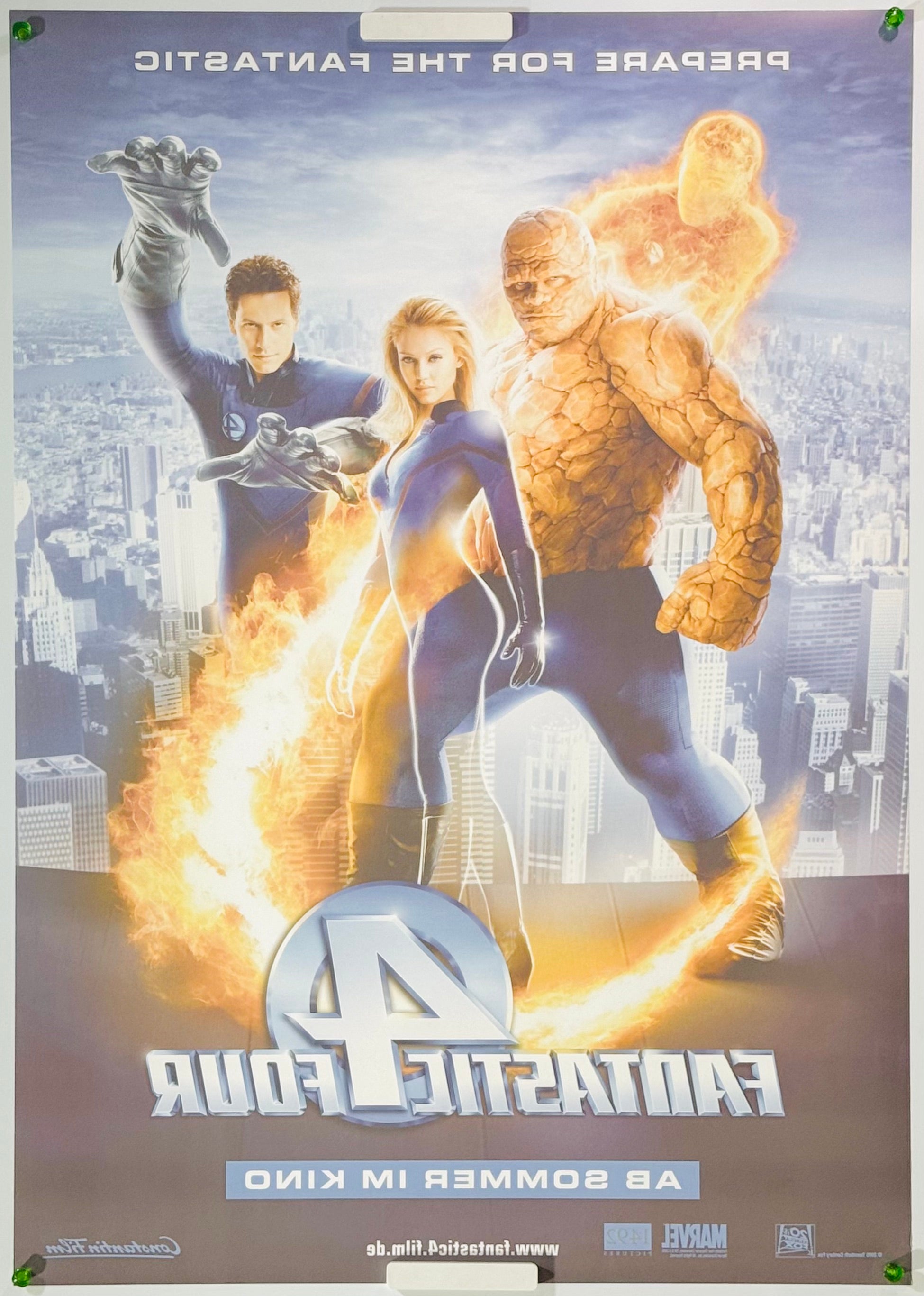 ファンタスティック・フォー 超能力ユニット』 洋画 ドイツ - 海外版