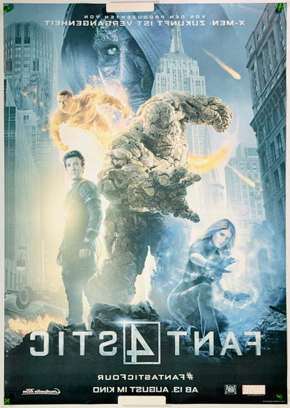 『ファンタスティック・フォー』 映画 ポスター ドイツ オリジナル [4227]